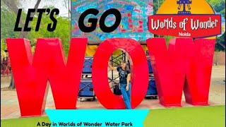 Full mastii vlog “WORLD’S OF WONDER “ water park🥳💃💕viral trending wowwaterpark worldsofwonder [upl. by Junina]