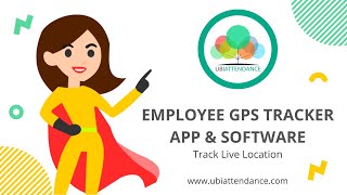 Employee Tracking App and Software  Live Location Tracking  ubi Attendance App [upl. by Bernita697]