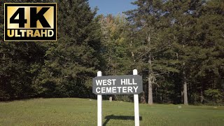 1862 West Hill Cemetery Wolcott VT A Short Calm Walk on a Warm Summer Day in 4k [upl. by Eedyak16]