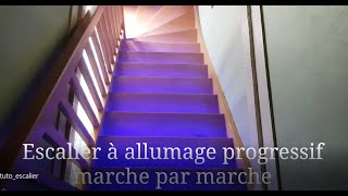 01  Tuto  Eclairage Progressif automatique escalier [upl. by Orten]