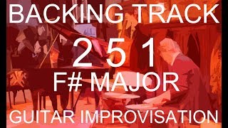 2 5 1 BACKING TRACK JAZZ MEDIUM SWING F Major [upl. by Pembrook]