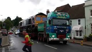 Allelys  66723 road move to Alresford from RAF Odiham [upl. by Bora]