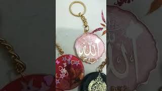 Resin keyrings alhamdulillah available for order resin viralvideo keyring [upl. by Deirdre237]