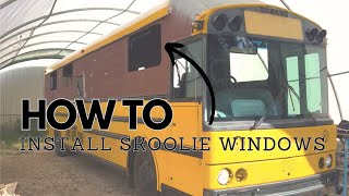 How to cut windows into your skoolie build [upl. by Aztiray]