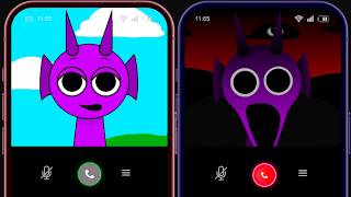 Incredibox Sprinky calls and scares Whos scarier [upl. by Amedeo]