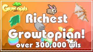 Richest Growtopian  Growtopia [upl. by Hanschen622]