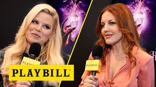 Megan Hilty and Jennifer Simard Discuss Death Becomes Her [upl. by Ekud]