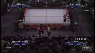 Smackdown vs Raw 2007 Hell in A Cell Part 1 [upl. by Nahtnamas]