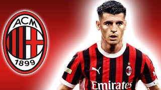 ALVARO MORATA  Welcome To Milan 2024 🔴⚫ Crazy Goals Skills amp Assists HD [upl. by Esemaj420]