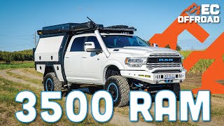 Ram 3500 Touring Build  Kelderman Air Suspension and GCI Traytec Canopy [upl. by Suellen608]