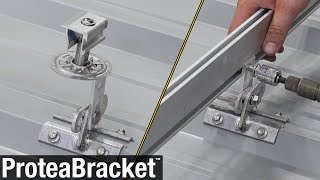 How to mount railed and railless solar onto exposed fastener metal roofs [upl. by Frierson]