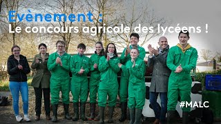 Évènement  le concours agricole des lycéens [upl. by Ellezaj]