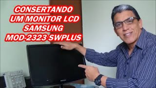 CONSERTANDO UM MONITOR SAMSUNG MOD 2223SW PLUS [upl. by Nahij]