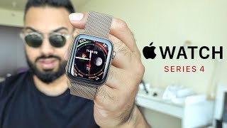 Gold Apple Watch Series 4 UNBOXING and REVIEW [upl. by Castle]