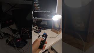 Lámpara a control remoto con Arduino arduino foryou electronic [upl. by Elleiand203]