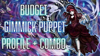 YUGIOH BUDGET Gimmick Puppet Deck and 1 Card combo POST BANLIST [upl. by Dihaz]