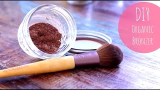 Makeup Tutorial  DIY Organic Bronzer [upl. by Aligna]