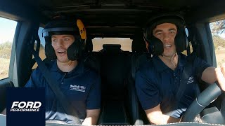 Bronco OffRoadeo with Perez  Verstappen  Ford Performance [upl. by Otsuaf]