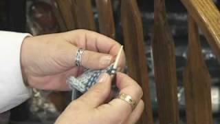 Knitting Instructional Video  How to Pick Up Stitches On the Edge [upl. by Mcafee]