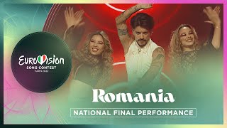 WRS  Llámame  Romania 🇷🇴  National Final Performance  Eurovision 2022 [upl. by Dareece]