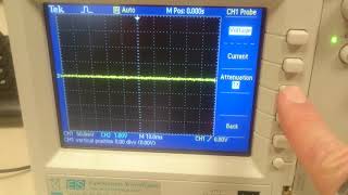 réglage tektronix sonde tension [upl. by Yasnyl]