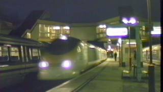 Eurostar Trains At Twilight [upl. by Chally974]