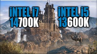 i7 14700K vs 13600K Benchmarks  Tested in 15 Games and Applications [upl. by Anelrac]