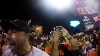 Travis Ishikawas Walkoff Home Run 2014 NLCS [upl. by Horvitz]