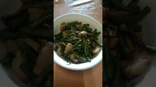 ADOBONG SITAW WITH PORK [upl. by Anelehs]