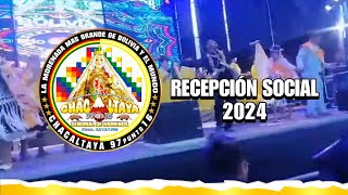 Ayra Bolivia en la Mega Recepción de Chacaltaya 97punto16 Gestión 2024 [upl. by Farant]