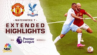 Manchester United v Crystal Palace  PREMIER LEAGUE HIGHLIGHTS  9302023  NBC Sports [upl. by Annohs]