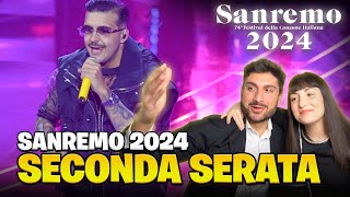 SANREMO 2024 SECONDA SERATA INTEGRALE GEOLIER PRIMO  TONY IPANTS amp JESUISIL [upl. by Baerl]