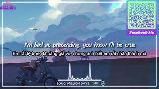 Sabai  Million Days ft Hoang amp Claire Ridgely✨Lyrics  Vietsub🎶 [upl. by Tlaw336]