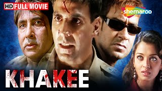 पुलिस या आतंकवादी  किसकी होगी जीत   Khakee FULL MOVIE HD  Amitabh Akshay Ajay Aishwarya [upl. by Bartie]