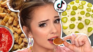 Testing VIRAL TIK TOK Food Trends [upl. by Soisatsana]