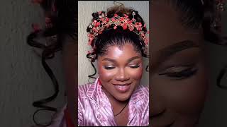 Brown skin tone makeuptutorial beautiful [upl. by Ortrude]