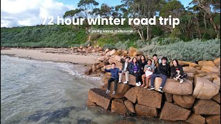 vlog • a road trip to phillip island melbourne [upl. by Neelie]