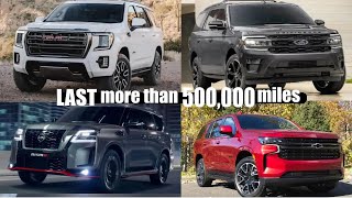 Top 10 Most Reliable SUVs of 2022 2023  That Will LAST more than 500000 miles [upl. by Lemert]