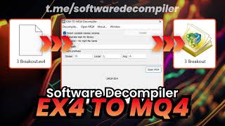 Unlocking Your Code Software Decompiler for EX4 to MQ4 [upl. by Coffeng]