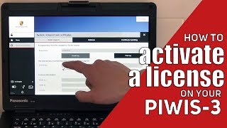 How to activate a license on your Porsche PIWIS3 [upl. by Olinde]