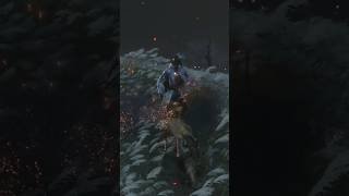 Sekiro Fire Spear Strike😱🔥 sekiro sekiroboss sekirobosses sekirogaming sekiroedits [upl. by Atteiluj]