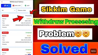 sikkim game agent work  sikkim game withdrew problem and deposit problem  sikkim game best app [upl. by Cordelia]