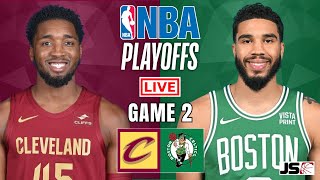 Cleveland Cavaliers vs Boston Celtics Game 2  NBA Live Scoreboard [upl. by Natek91]