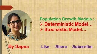 Stochastic Model of Population Growth  by Sapna  billionaireicon3311 [upl. by Allyce943]