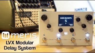 Meris LVX Modular Delay System Stereo [upl. by Annaor529]