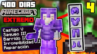 Me Hago INMORTAL en 400 Días Minecraft Extremo 4 [upl. by Melton751]