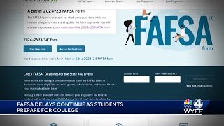 Can my child afford college FAFSA delays continue impacting families and area universities [upl. by Atilamrac]