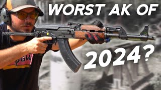 The worst AK of 2024 Government contract M70AB2 First shots [upl. by Halyk]