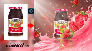 Creative Product Manipulation in Photoshop [upl. by Loutitia]