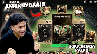 OPEN 30000 TOKEN BLACK FRIDAY PACK AKHIRNYA GOAT NOMOR 1 WANGI PARAH CUYYY   EA FC MOBILE 25 [upl. by Enilrad]